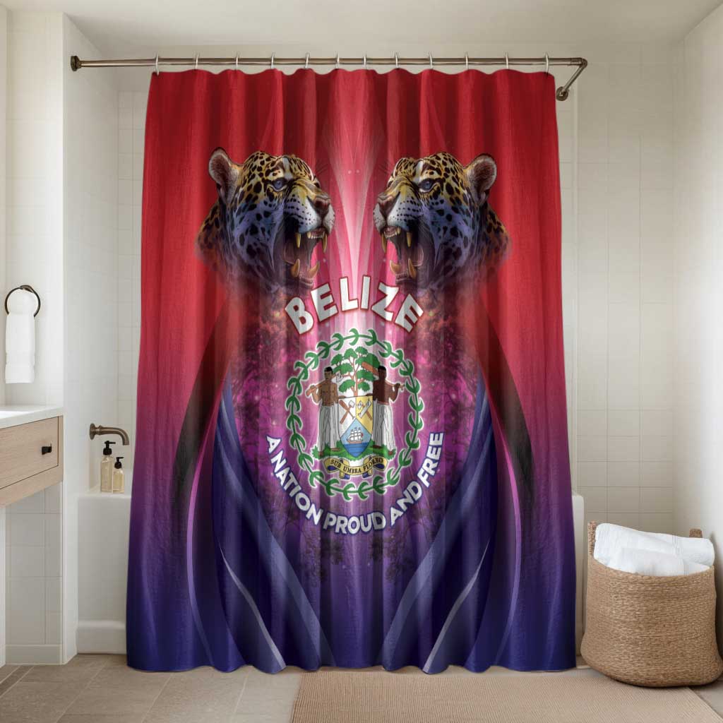 Belize 44th Independence Anniversary Bathroom Set Stronger Together Rising Forever - Wonder Print Shop