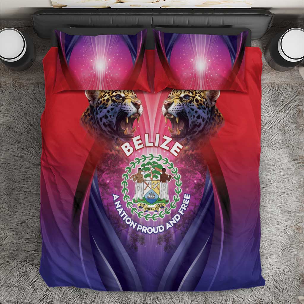 Belize 44th Independence Anniversary Bedding Set Stronger Together Rising Forever - Wonder Print Shop