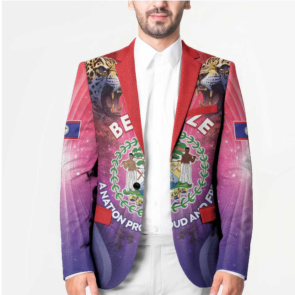 Belize 44th Independence Anniversary Blazer Stronger Together Rising Forever - Wonder Print Shop