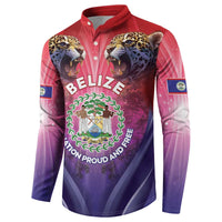 Belize 44th Independence Anniversary Button Sweatshirt Stronger Together Rising Forever - Wonder Print Shop