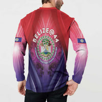 Belize 44th Independence Anniversary Button Sweatshirt Stronger Together Rising Forever - Wonder Print Shop