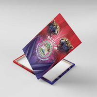 Belize 44th Independence Anniversary Canvas Wall Art Stronger Together Rising Forever - Wonder Print Shop