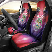Belize 44th Independence Anniversary Car Seat Cover Stronger Together Rising Forever - Wonder Print Shop