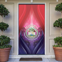 Belize 44th Independence Anniversary Door Cover Stronger Together Rising Forever - Wonder Print Shop