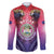 Belize 44th Independence Anniversary Family Matching Long Sleeve Bodycon Dress and Hawaiian Shirt Stronger Together Rising Forever - Wonder Print Shop