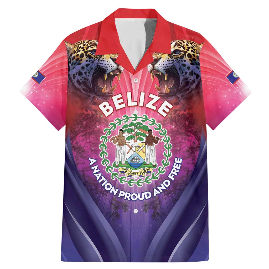 Belize 44th Independence Anniversary Family Matching Mermaid Dress and Hawaiian Shirt Stronger Together Rising Forever - Wonder Print Shop