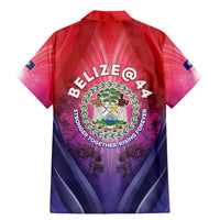 Belize 44th Independence Anniversary Family Matching Mermaid Dress and Hawaiian Shirt Stronger Together Rising Forever - Wonder Print Shop