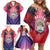 Belize 44th Independence Anniversary Family Matching Off Shoulder Short Dress and Hawaiian Shirt Stronger Together Rising Forever - Wonder Print Shop