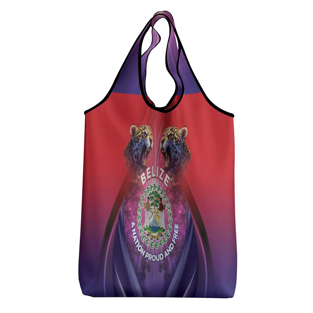 Belize 44th Independence Anniversary Grocery Bag Stronger Together Rising Forever - Wonder Print Shop