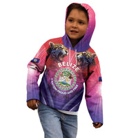Belize 44th Independence Anniversary Kid Hoodie Stronger Together Rising Forever - Wonder Print Shop
