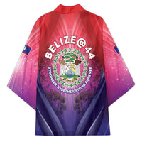 Belize 44th Independence Anniversary Kimono Stronger Together Rising Forever - Wonder Print Shop
