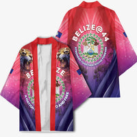 Belize 44th Independence Anniversary Kimono Stronger Together Rising Forever - Wonder Print Shop