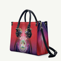 Belize 44th Independence Anniversary Leather Bag Stronger Together Rising Forever - Wonder Print Shop