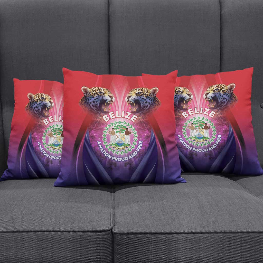 Belize 44th Independence Anniversary Pillow Cover Stronger Together Rising Forever - Wonder Print Shop