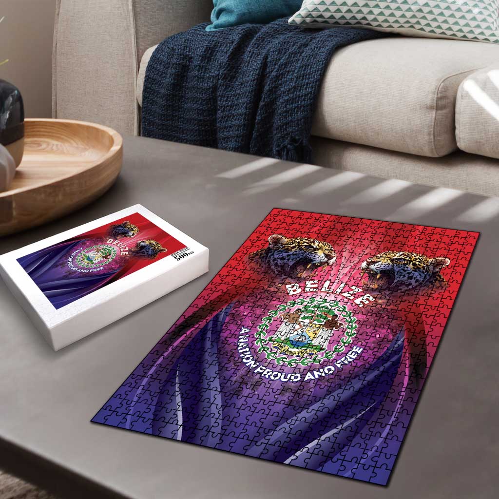 Belize 44th Independence Anniversary Puzzle Stronger Together Rising Forever - Wonder Print Shop