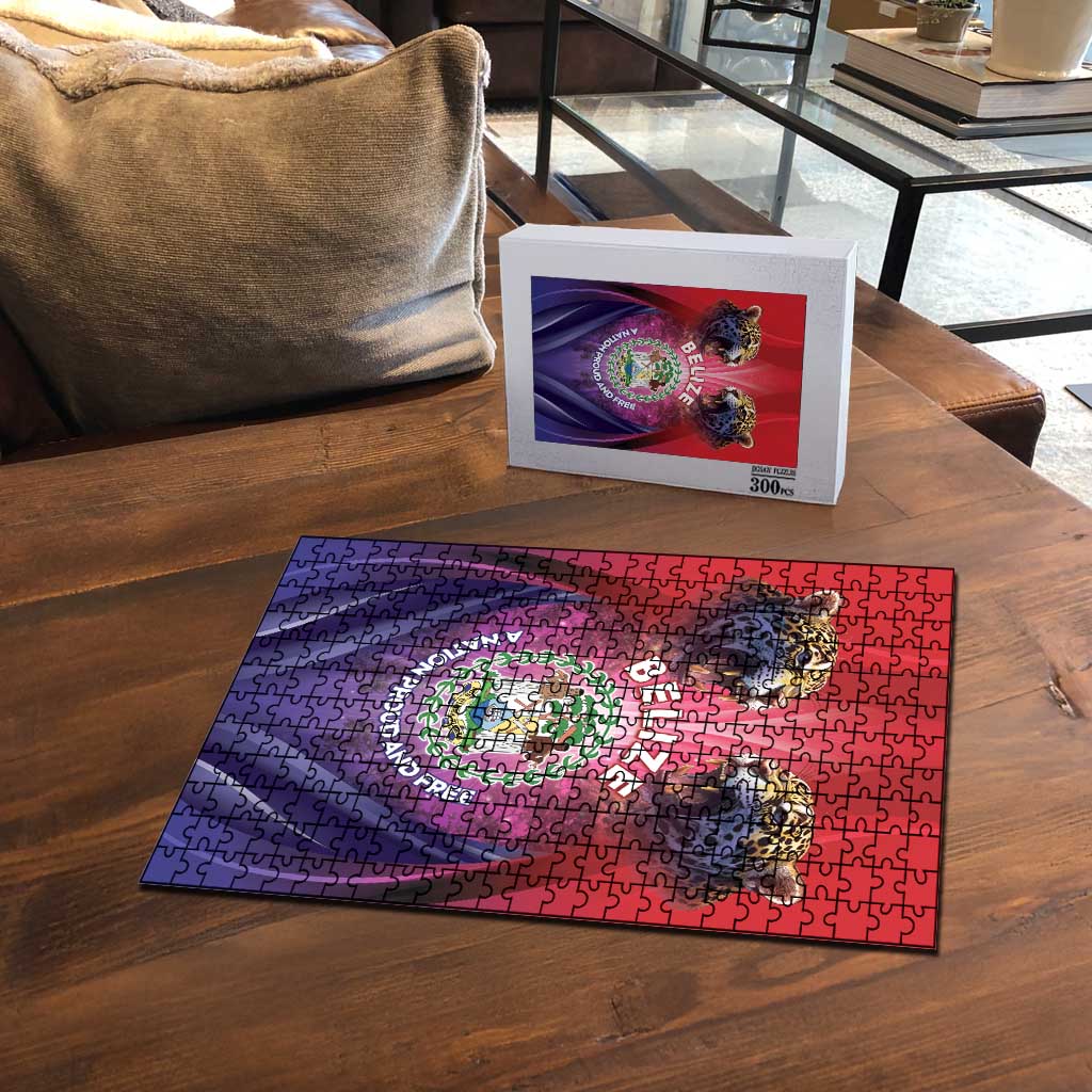 Belize 44th Independence Anniversary Puzzle Stronger Together Rising Forever - Wonder Print Shop