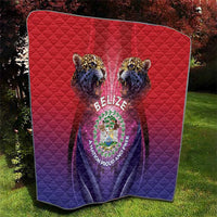 Belize 44th Independence Anniversary Quilt Stronger Together Rising Forever - Wonder Print Shop