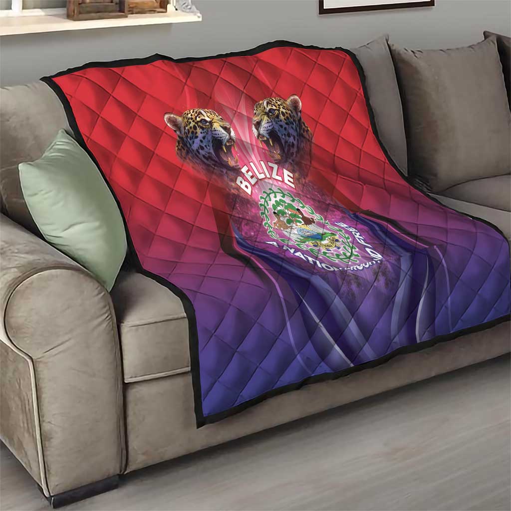 Belize 44th Independence Anniversary Quilt Stronger Together Rising Forever - Wonder Print Shop