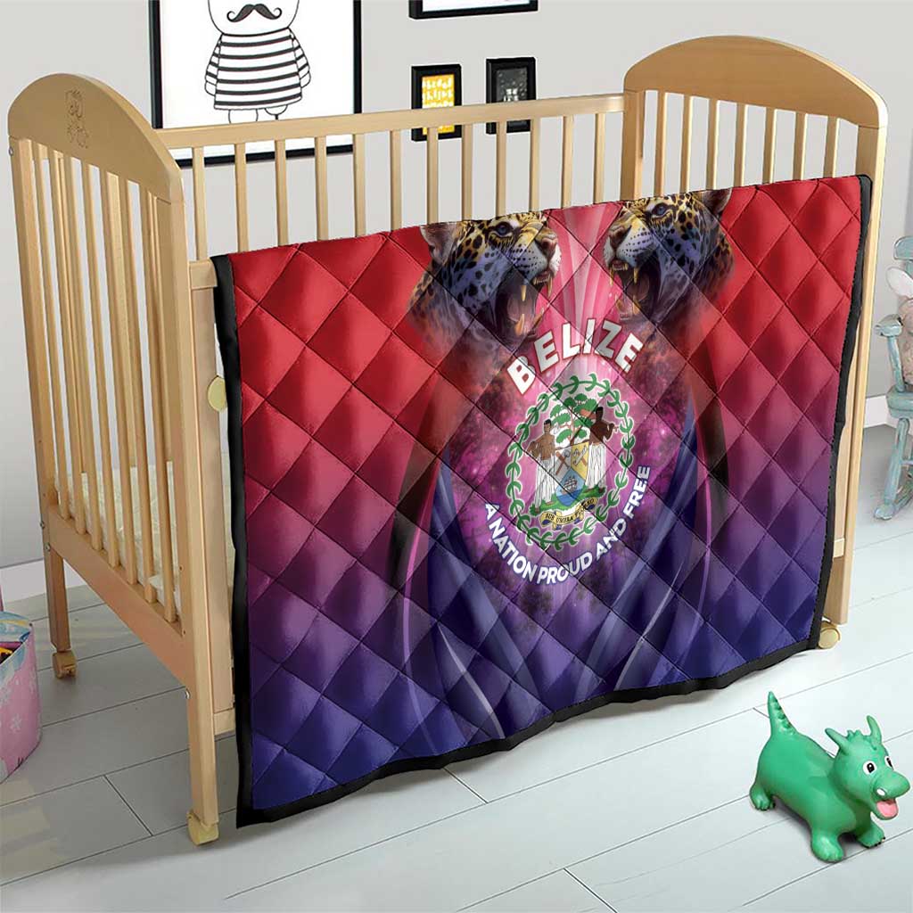 Belize 44th Independence Anniversary Quilt Stronger Together Rising Forever - Wonder Print Shop