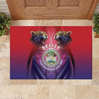 Belize 44th Independence Anniversary Rubber Doormat Stronger Together Rising Forever - Wonder Print Shop