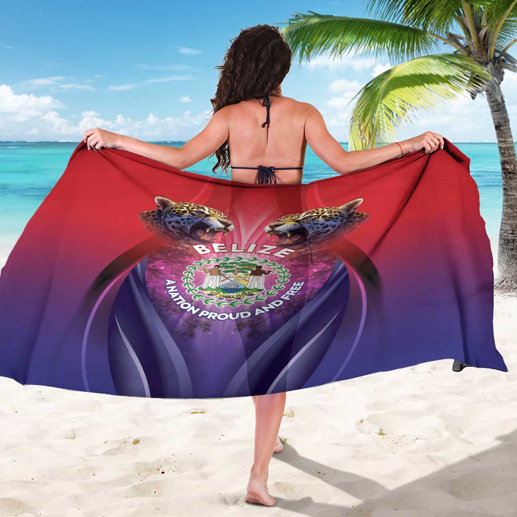 Belize 44th Independence Anniversary Sarong Stronger Together Rising Forever - Wonder Print Shop