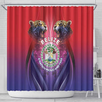 Belize 44th Independence Anniversary Shower Curtain Stronger Together Rising Forever - Wonder Print Shop