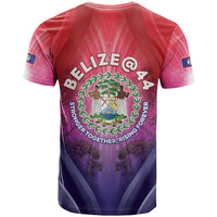 Belize 44th Independence Anniversary T Shirt Stronger Together Rising Forever - Wonder Print Shop