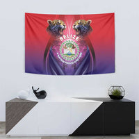 Belize 44th Independence Anniversary Tapestry Stronger Together Rising Forever - Wonder Print Shop