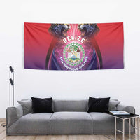 Belize 44th Independence Anniversary Tapestry Stronger Together Rising Forever - Wonder Print Shop