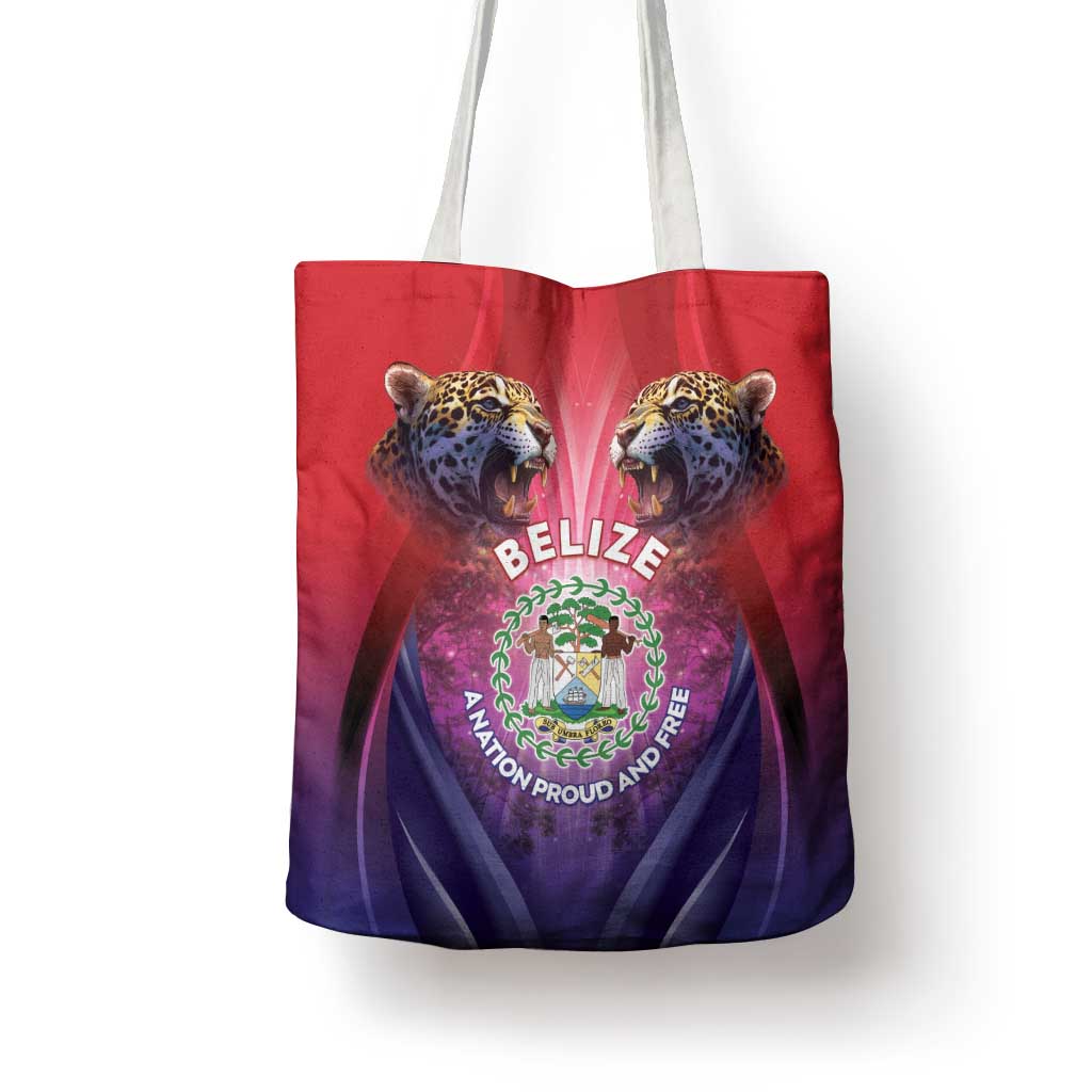 Belize 44th Independence Anniversary Tote Bag Stronger Together Rising Forever - Wonder Print Shop
