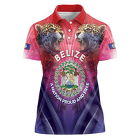 Belize 44th Independence Anniversary Women Polo Shirt Stronger Together Rising Forever - Wonder Print Shop