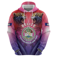 Belize 44th Independence Anniversary Zip Hoodie Stronger Together Rising Forever - Wonder Print Shop