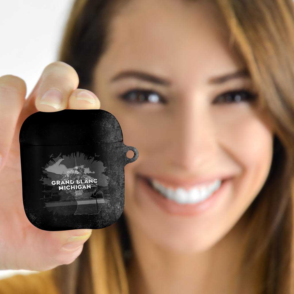 Pray For Michigan AirPods Case No More Violence - Wonder Print Shop