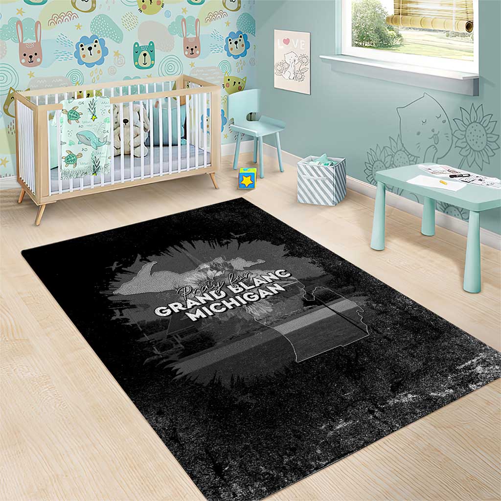 Pray For Michigan Area Rug No More Violence - Wonder Print Shop