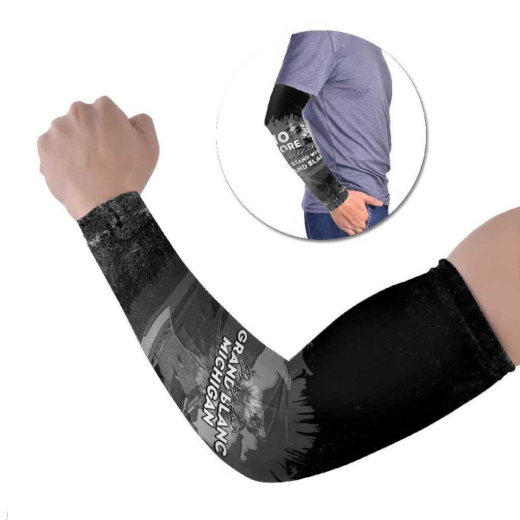 Pray For Michigan Arm Sleeves No More Violence - Wonder Print Shop