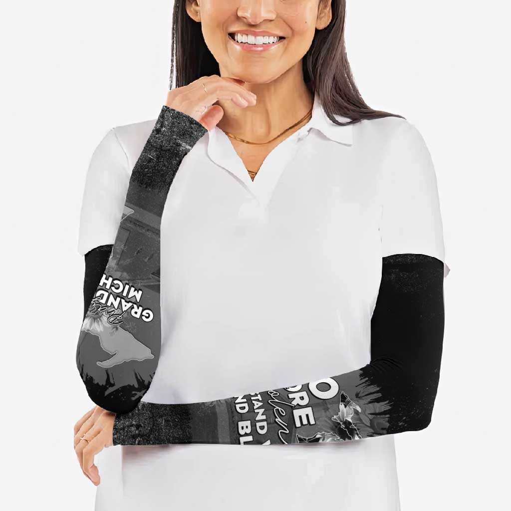 Pray For Michigan Arm Sleeves No More Violence - Wonder Print Shop