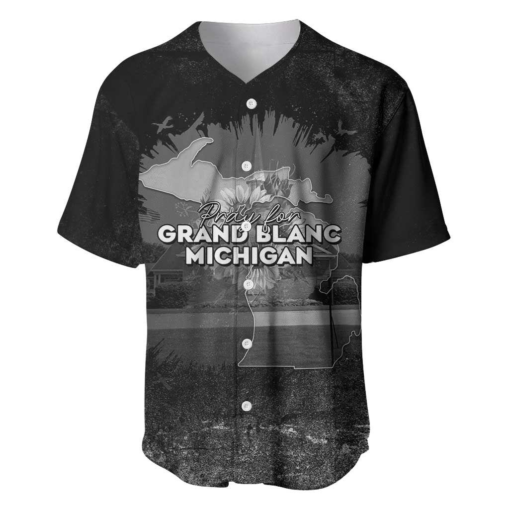 Pray For Michigan Baseball Jersey No More Violence - Wonder Print Shop