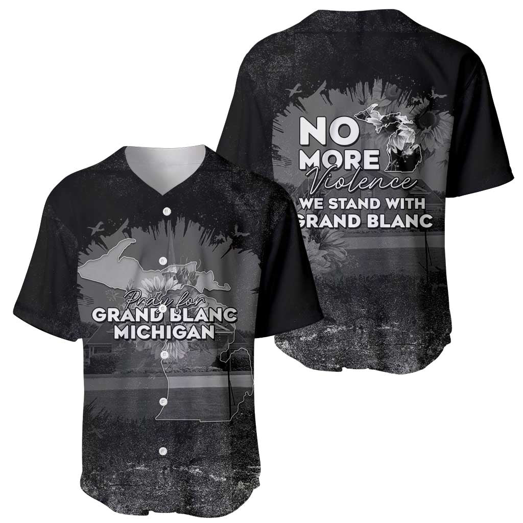 Pray For Michigan Baseball Jersey No More Violence - Wonder Print Shop