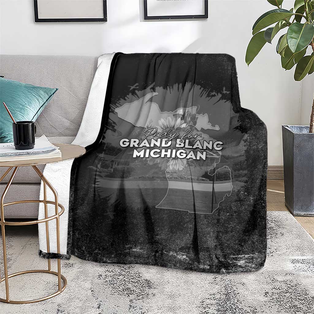 Pray For Michigan Blanket No More Violence - Wonder Print Shop