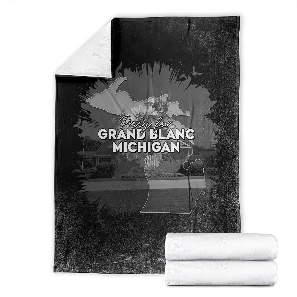 Pray For Michigan Blanket No More Violence - Wonder Print Shop
