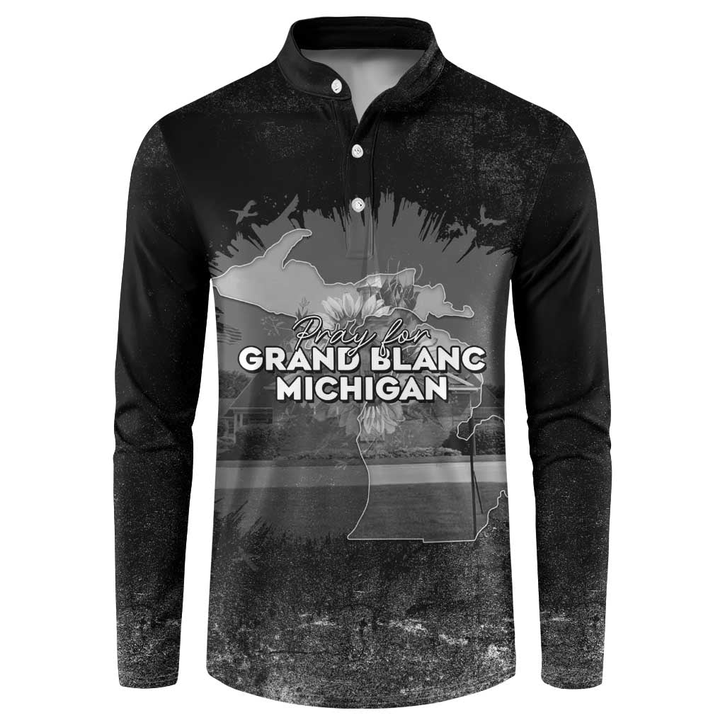 Pray For Michigan Button Sweatshirt No More Violence - Wonder Print Shop