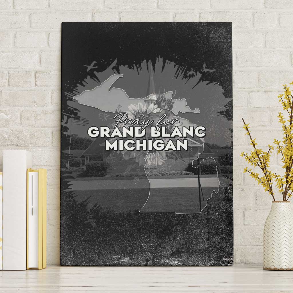 Pray For Michigan Canvas Wall Art No More Violence - Wonder Print Shop