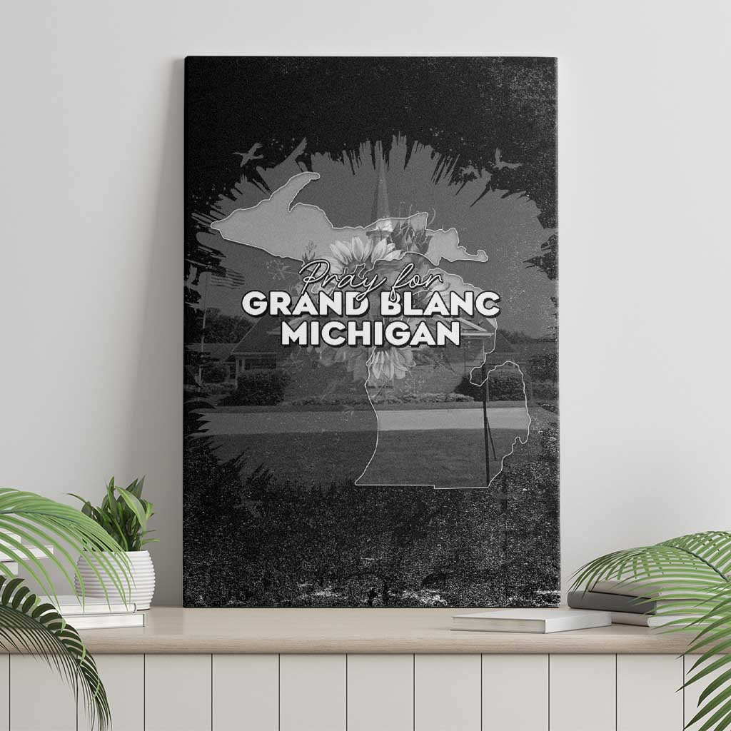 Pray For Michigan Canvas Wall Art No More Violence - Wonder Print Shop