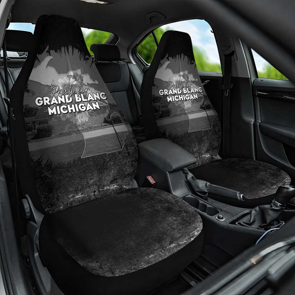 Pray For Michigan Car Seat Cover No More Violence - Wonder Print Shop