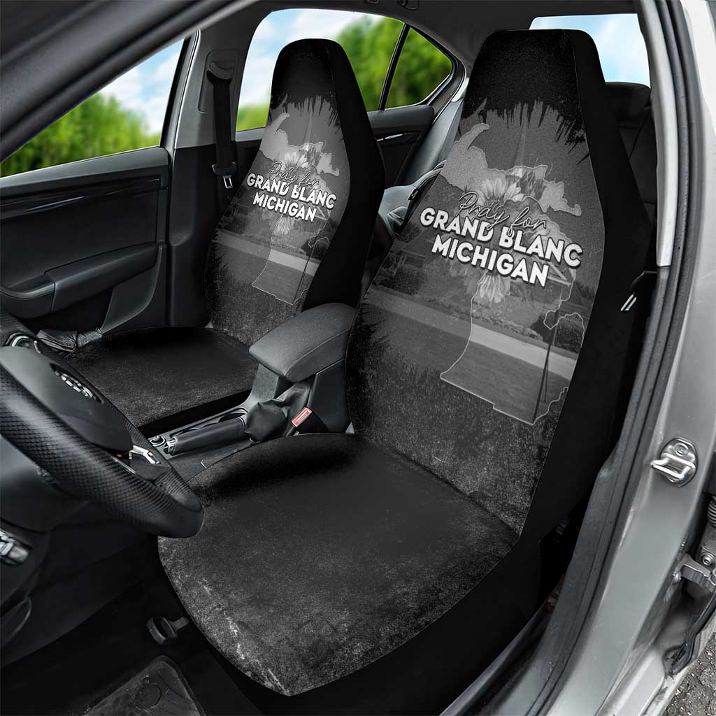 Pray For Michigan Car Seat Cover No More Violence - Wonder Print Shop