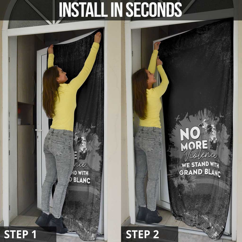 Pray For Michigan Door Cover No More Violence - Wonder Print Shop