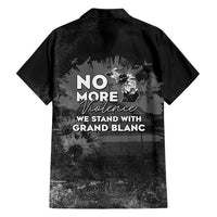 Pray For Michigan Family Matching Off Shoulder Short Dress and Hawaiian Shirt No More Violence - Wonder Print Shop