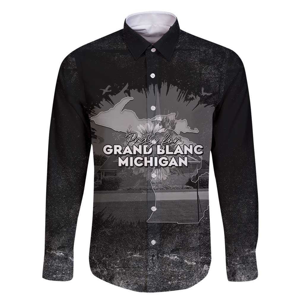 Pray For Michigan Family Matching Puletasi and Hawaiian Shirt No More Violence - Wonder Print Shop