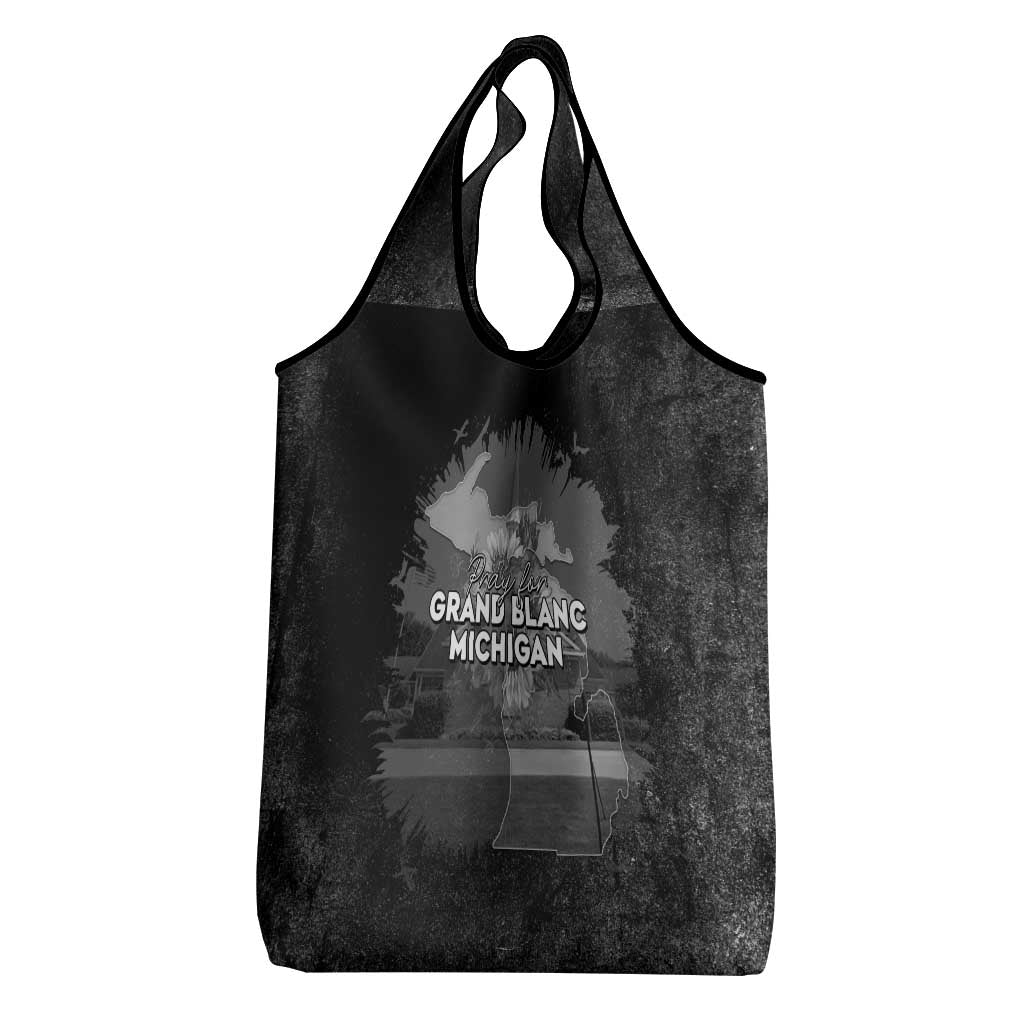 Pray For Michigan Grocery Bag No More Violence - Wonder Print Shop