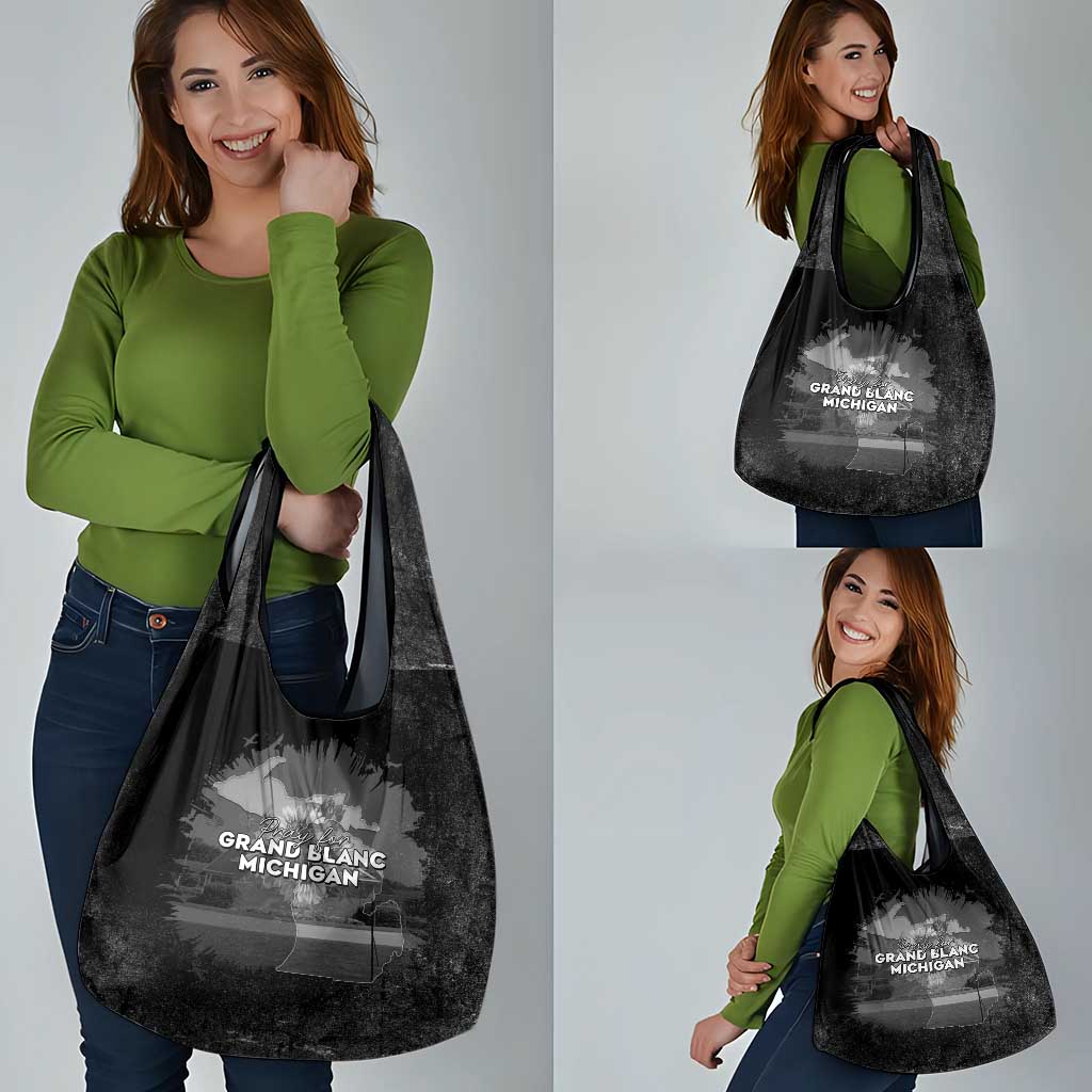 Pray For Michigan Grocery Bag No More Violence - Wonder Print Shop